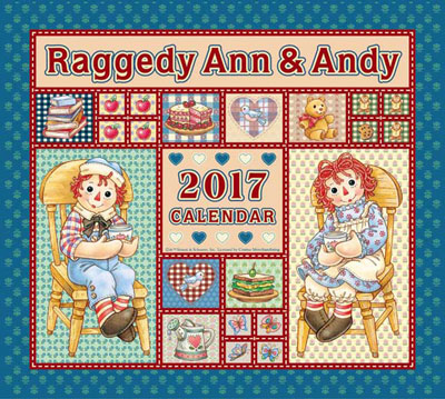 Raggedy Ann&Andy カレンダー